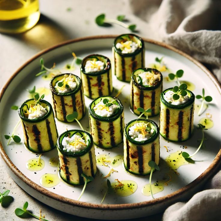 Gefüllte Zucchiniblüten